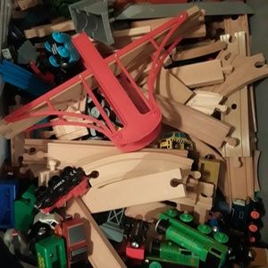 Wooden Thomas trains